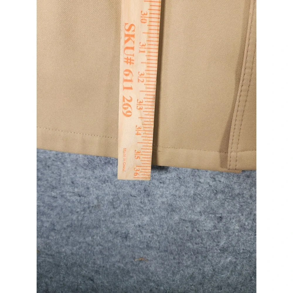Vintage Studio One By Campus Overcoat 42 Faux Fur Beige‎ Long Sleeve Button 70s